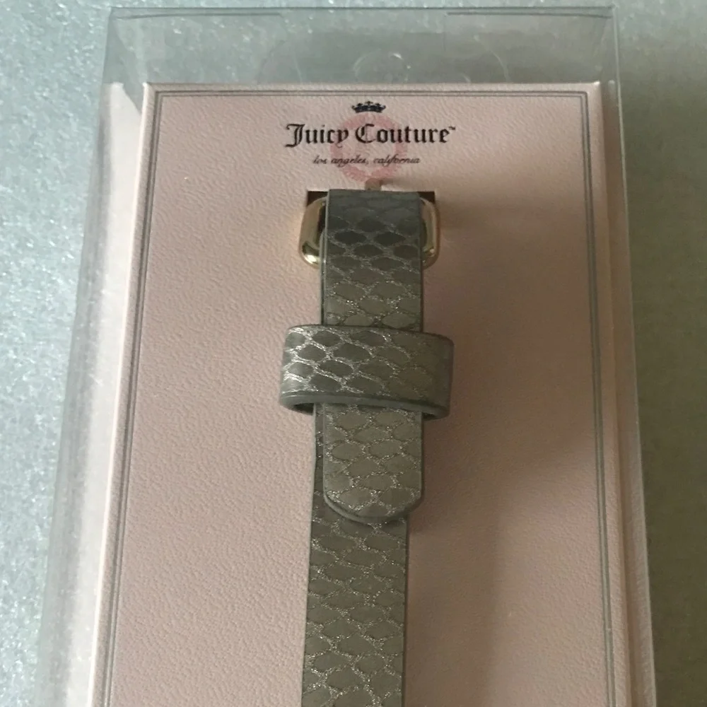 Juicy Couture Dog Collar Limited Edition 9/16” Wide for necks 10”-13.5”